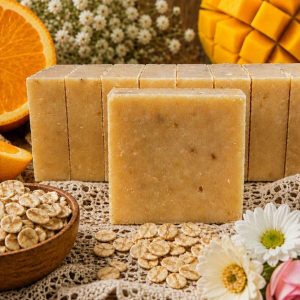 Mango Oats Apple Floral Sea Salt Soap