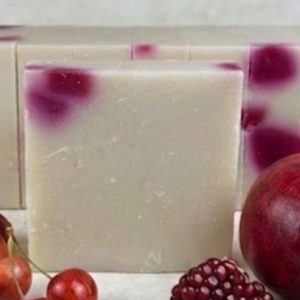 Pomegranate Cherry Coconut Oil Soap