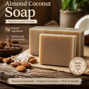 Almond Coconut Oil Soap
